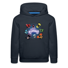Load image into Gallery viewer, POPPY PLAYTIME - Pop-Up Smiling Critters Hoodie (Youth) - navy