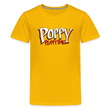 Load image into Gallery viewer, POPPY PLAYTIME - Logo T-Shirt (Youth) - sun yellow