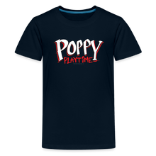 Load image into Gallery viewer, POPPY PLAYTIME - Logo T-Shirt (Youth) - deep navy
