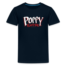 Load image into Gallery viewer, POPPY PLAYTIME - Logo T-Shirt (Youth) - deep navy