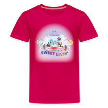 Load image into Gallery viewer, PET SIMULATOR - Sweet Livin' T-Shirt - dark pink