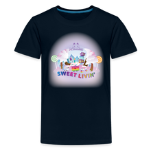 Load image into Gallery viewer, PET SIMULATOR - Sweet Livin' T-Shirt - deep navy