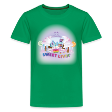 Load image into Gallery viewer, PET SIMULATOR - Sweet Livin' T-Shirt - kelly green
