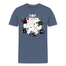 Load image into Gallery viewer, PET SIMULATOR - Hacked Pets T-Shirt - heather blue