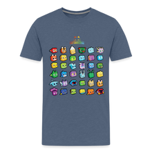 Load image into Gallery viewer, PET SIMULATOR - Rainbow T-Shirt - heather blue