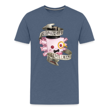 Load image into Gallery viewer, PET SIMULATOR - Distinguished Gentleman T-Shirt - heather blue