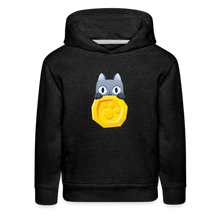 Load image into Gallery viewer, PET SIMULATOR - Cat Coin Hoodie - charcoal grey