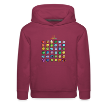 Load image into Gallery viewer, PET SIMULATOR - Rainbow Hoodie - burgundy