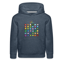 Load image into Gallery viewer, PET SIMULATOR - Rainbow Hoodie - heather denim