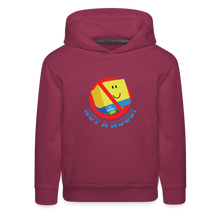Load image into Gallery viewer, PET SIMULATOR - Not A Noob! Hoodie - burgundy