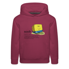 Load image into Gallery viewer, PET SIMULATOR - Noob Hoodie - burgundy