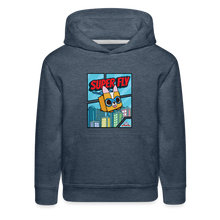 Load image into Gallery viewer, PET SIMULATOR - Super Fly Hoodie - heather denim