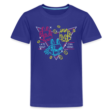 Load image into Gallery viewer, PET SIMULATOR - Neon Sign T-Shirt - royal blue