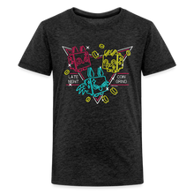 Load image into Gallery viewer, PET SIMULATOR - Neon Sign T-Shirt - charcoal grey