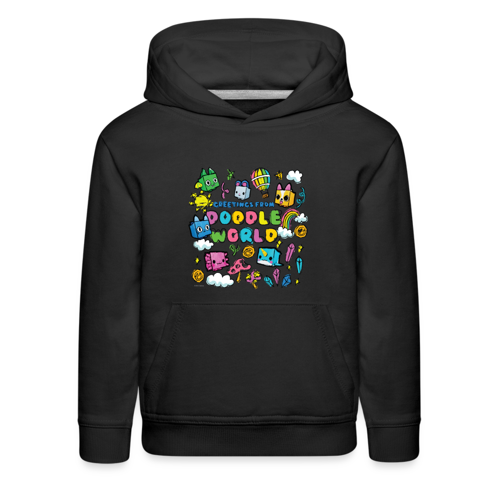 Doodles Hoodie - Black