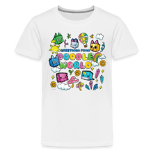 Load image into Gallery viewer, PET SIMULATOR - Doodle World Greetings T-Shirt - white