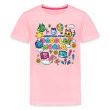 Load image into Gallery viewer, PET SIMULATOR - Doodle World Greetings T-Shirt - pink