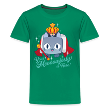 Load image into Gallery viewer, PET SIMULATOR - Your Meowjesty T-Shirt (Youth) - kelly green
