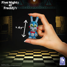 Load image into Gallery viewer, Five Nights At Freddy’s (FNAF) — Ultimate Grab N’ Go Bundle — Series 2 — Collectible Microfigures, Card Stand, Collectible Trading Cards, Sticker Sheet — Officially Licensed By PhatMojo
