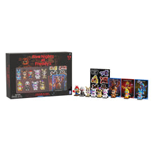 Load image into Gallery viewer, Five Nights At Freddy’s (FNAF) — Ultimate Grab N’ Go Bundle — Series 2 — Collectible Microfigures, Card Stand, Collectible Trading Cards, Sticker Sheet — Officially Licensed By PhatMojo
