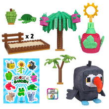 Load image into Gallery viewer, Grow a Garden Dragon Fruit Collector Bundle – 12" Coin Bank, Plush, Figures, Sticker Sheet, Includes DLC
