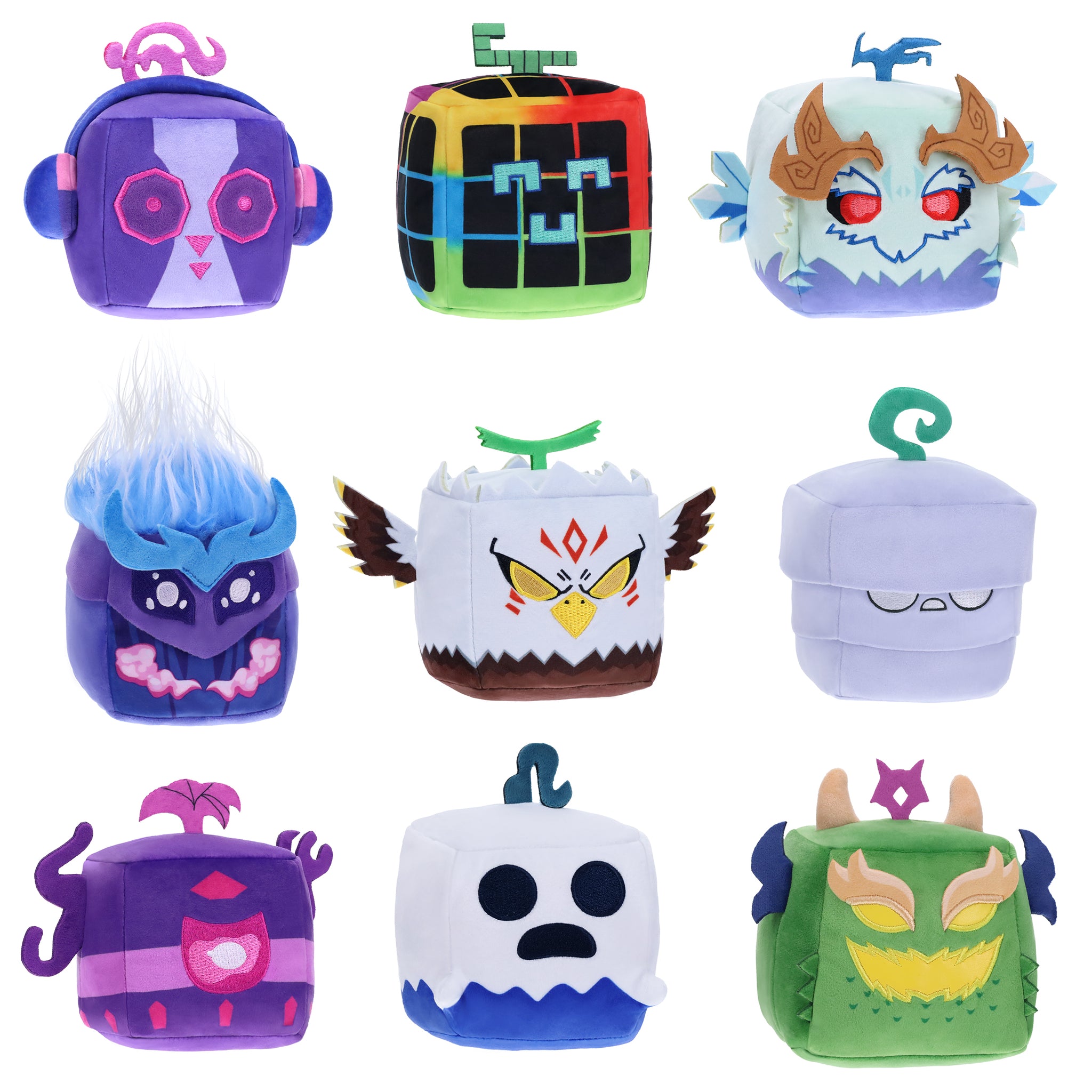 BLOX FRUITS - Collectible Mystery Plush 2-Pack (4” Tall, Series 3