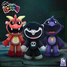 Load image into Gallery viewer, PhatMojo Poppy Playtime Nightmare Critters Collectible Plush 3-Pack - Baba Chops, Poe, Simon Smoke - 8.5"
