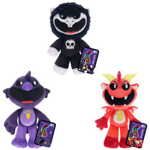 Load image into Gallery viewer, PhatMojo Poppy Playtime Nightmare Critters Collectible Plush 3-Pack - Baba Chops, Poe, Simon Smoke - 8.5"
