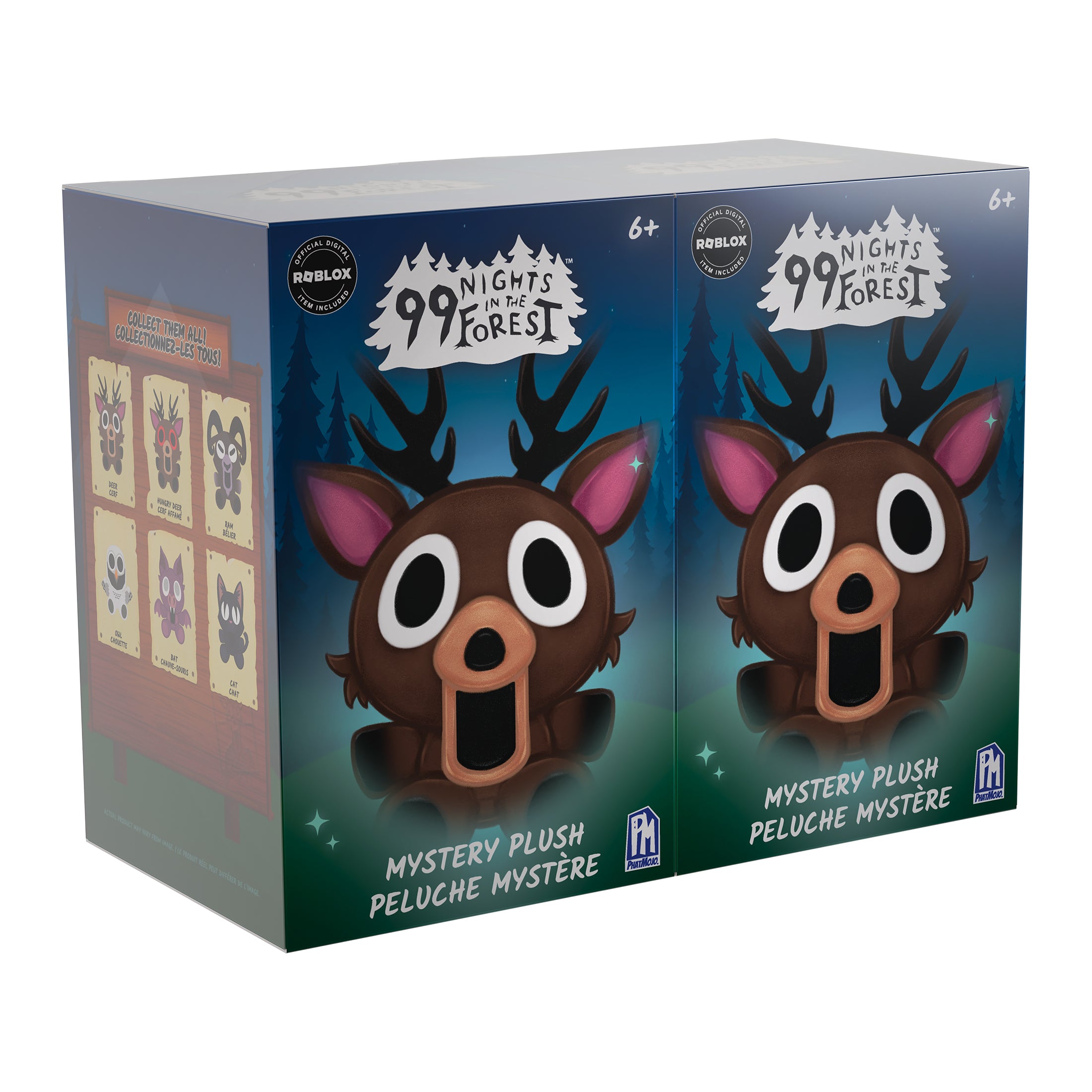 99 Nights in the Forest - Mystery Collectible Plush 2 Pack
