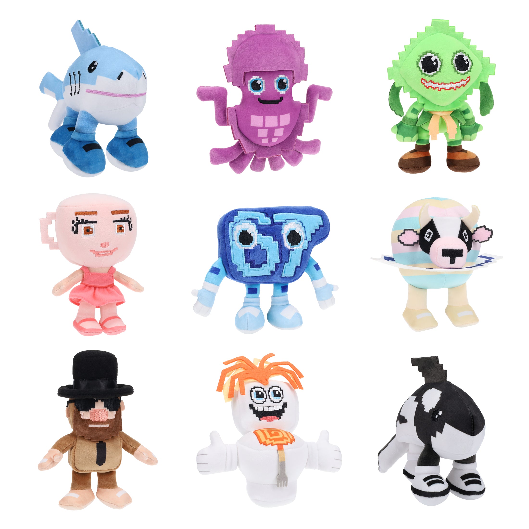 Steal A Brainrot - Mystery Collectible Plush 2 Pack - Series 1