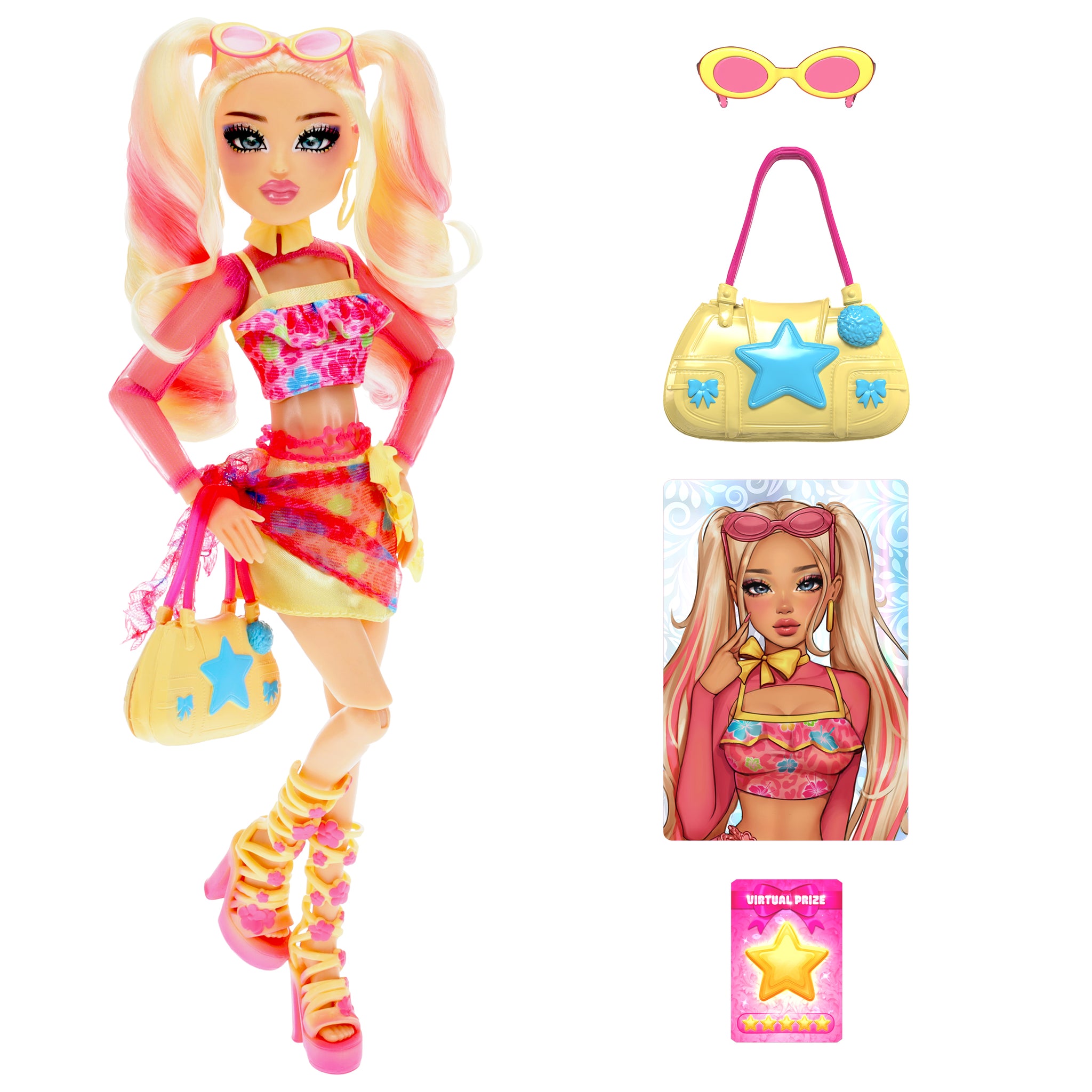 Dress To Impress - Bubblegum Gal Fashion Doll - Series 1 Wave 1
