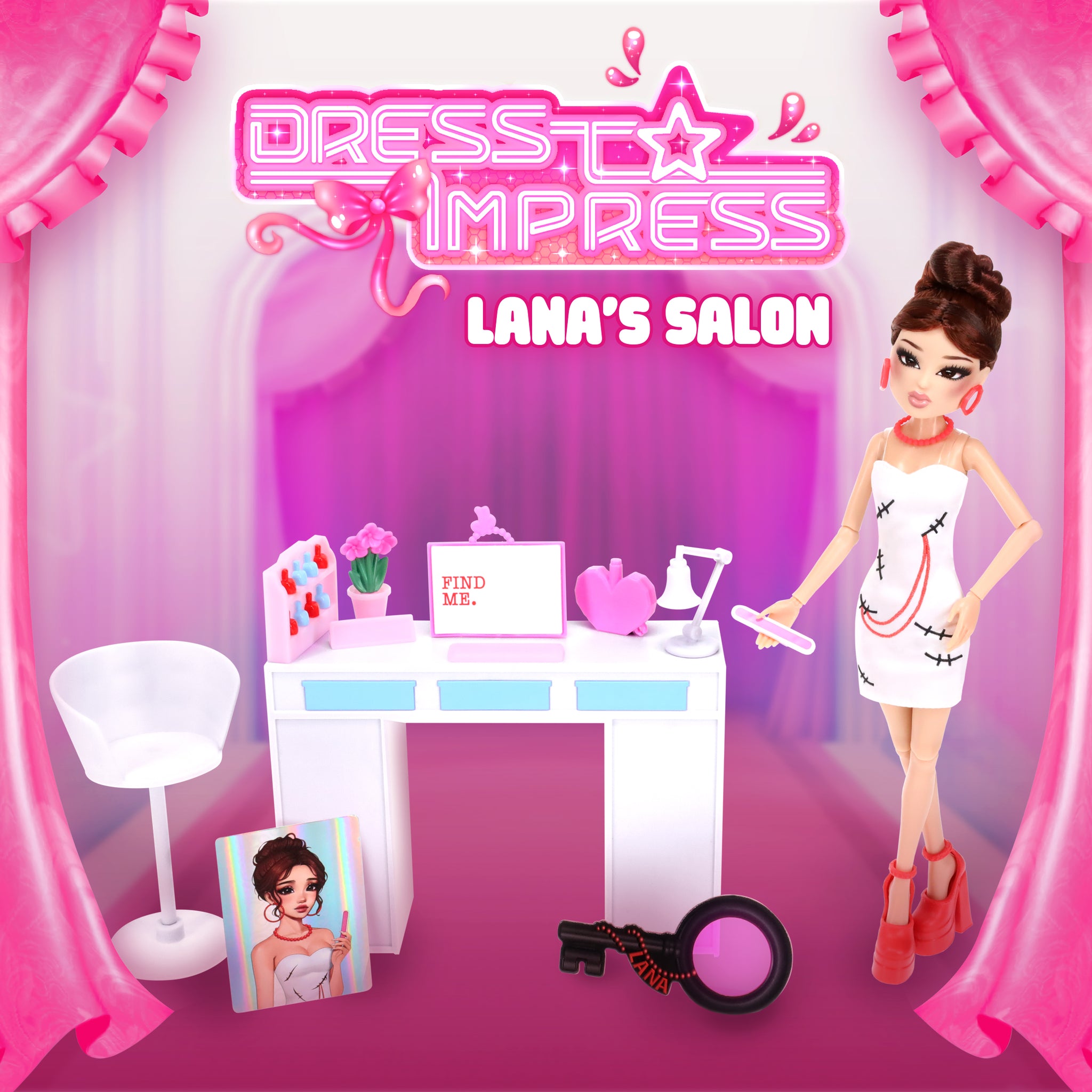 Dress To Impress - Lana Deluxe Fashion Doll Set - Series 1 Wave 1