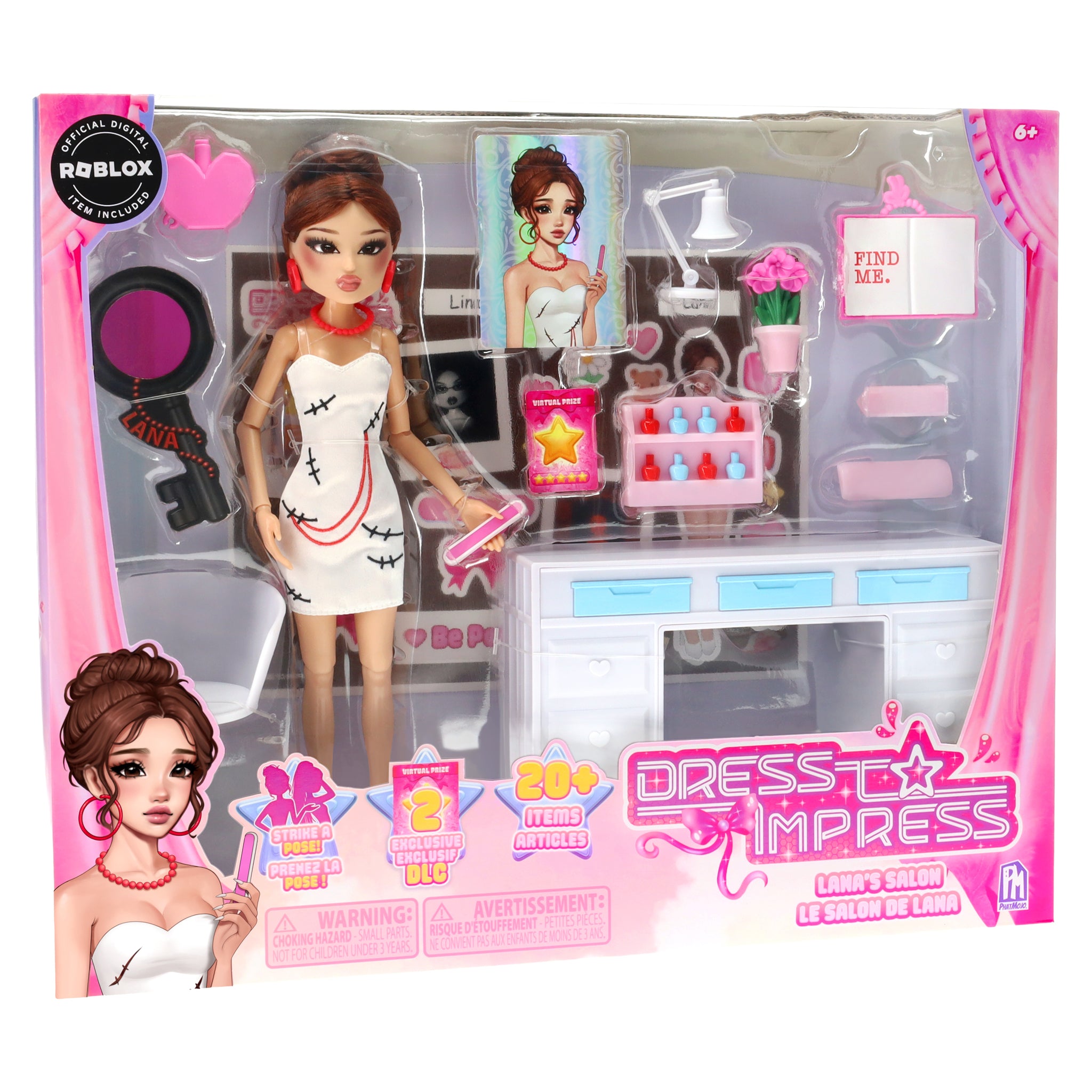 Dress To Impress - Lana Deluxe Fashion Doll Set - Series 1 Wave 1 Dress To Impress - Lana Deluxe Fashion Doll Set - Series 1 Wave 1