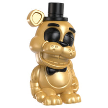 Load image into Gallery viewer, Five Nights at Freddy’s (FNAF) - Golden Animatronic Freddy Storage Case Bundle - Series 2 - LED Lights, Sounds - Plush Toys, Exclusive Microfigures, Collectible Cards, Sticker Sheet, Postcard - Officially Licensed Collector Set by PhatMojo
