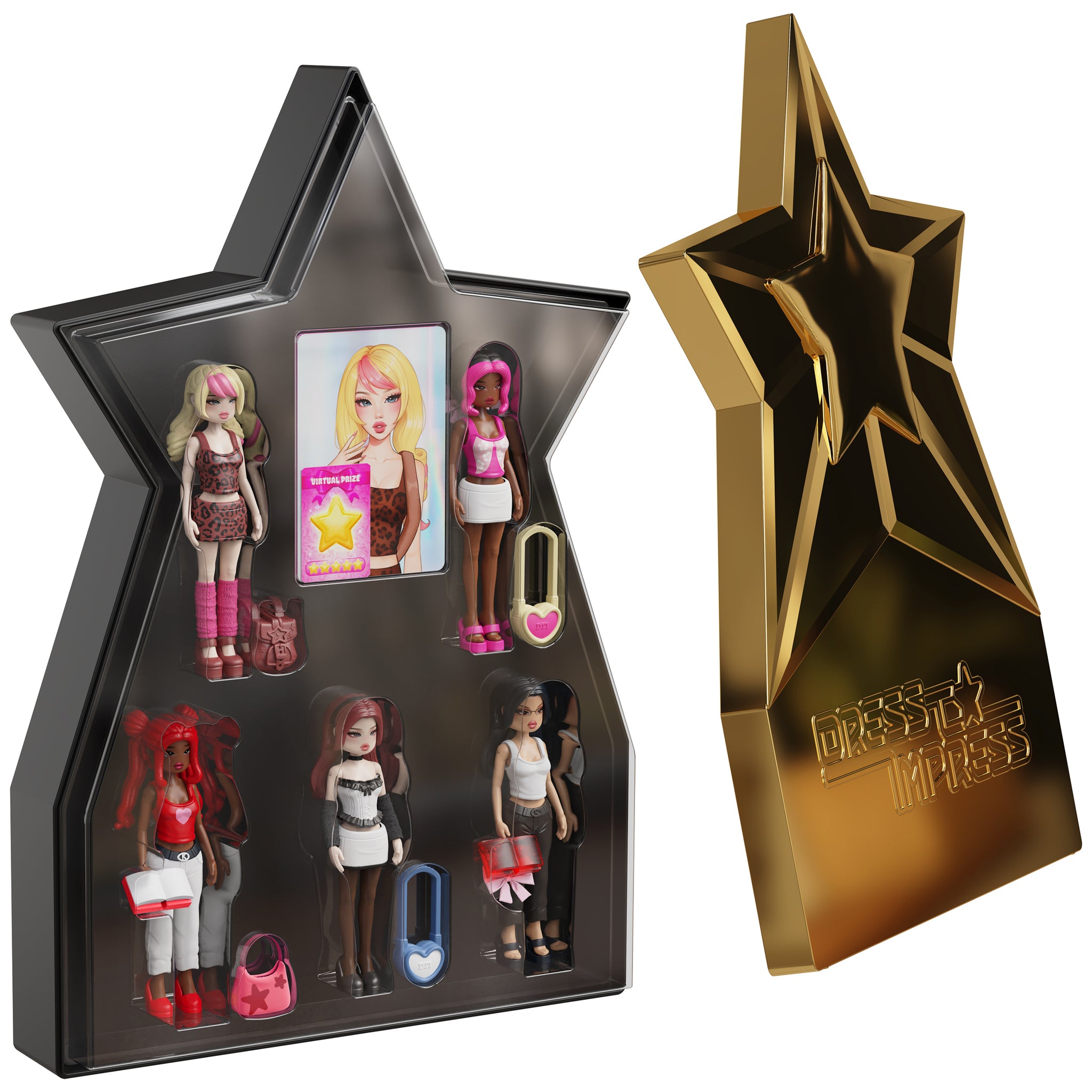 star girl dress to impress Dress To Impress — Mystery Models — Superstar 5-pack —Series 1 — Star –  EpicDrops.com
