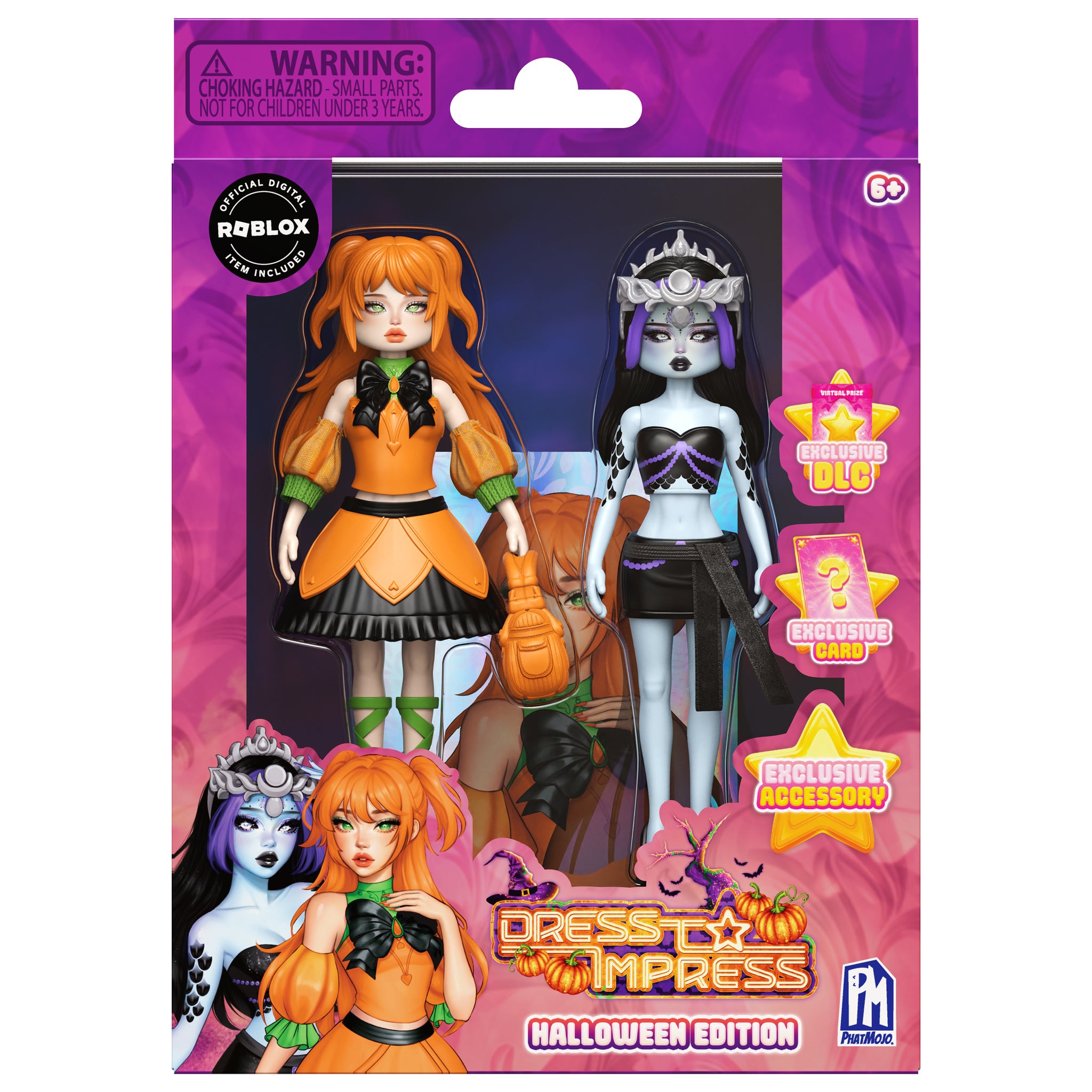 Dress To Impress — Mystery Models — Small Dolls 3-Pack — Halloween Edi