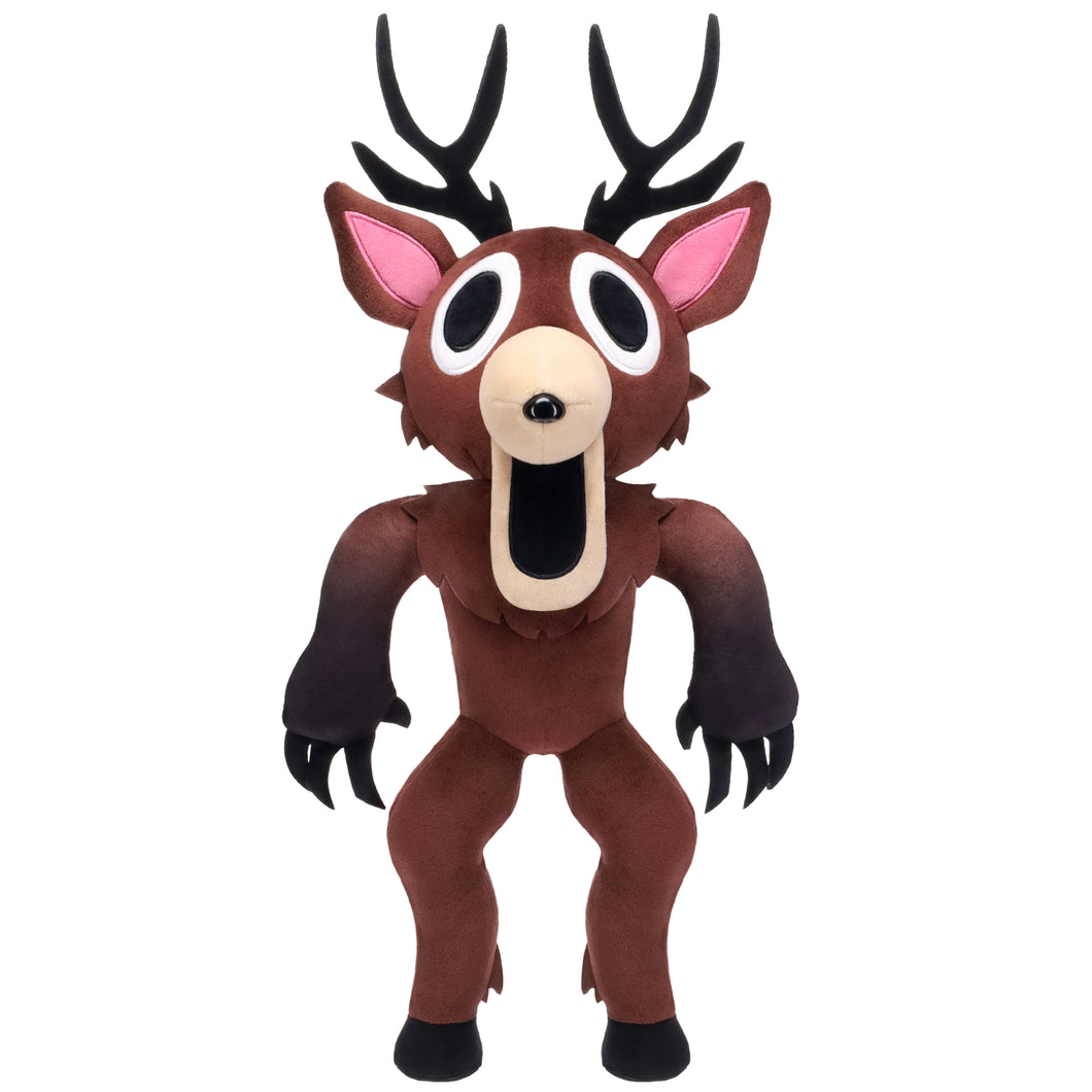 99 Nights in the Forest — 14” Deluxe Plush — The Deer — Series 1 — Includes DLC Codes Redeemable on Roblox — Officially Licensed Plush Toy by PhatMojo
