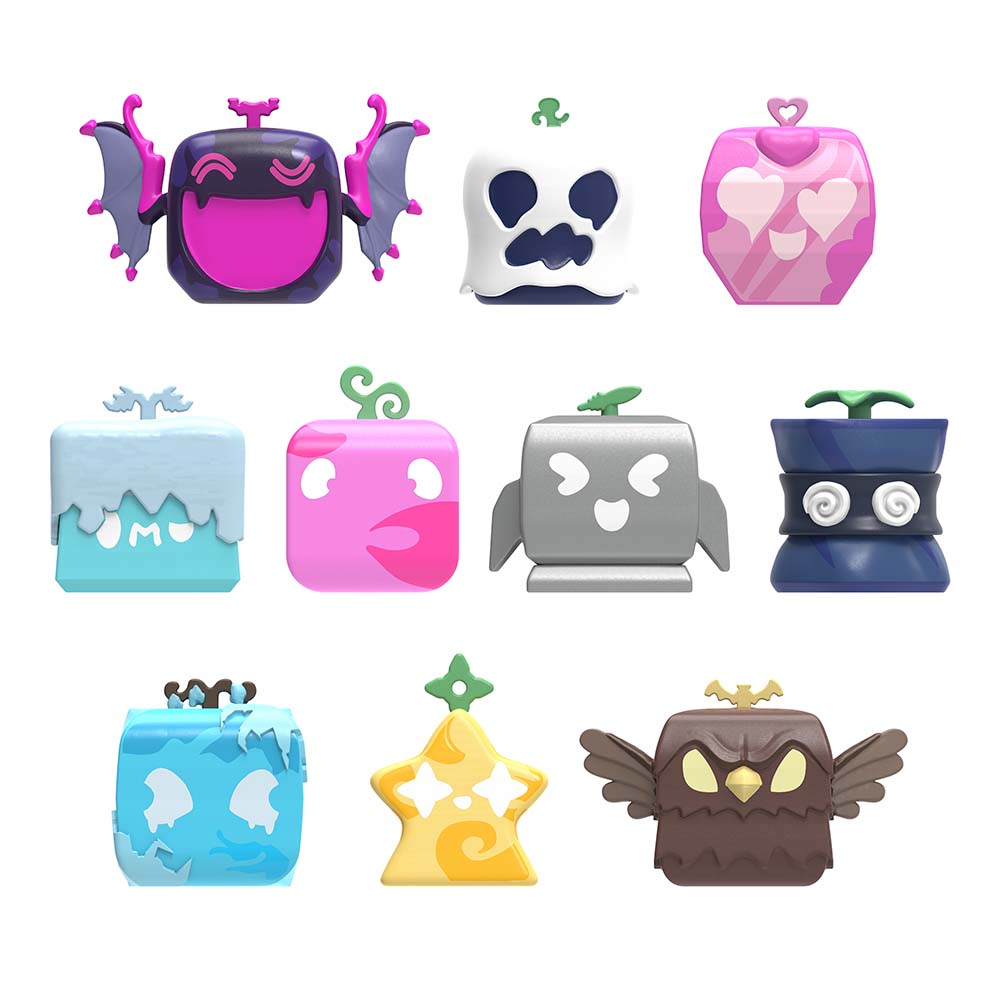 BLOX FRUITS - Mystery Fruit Minifigure 4-Pack (1.5