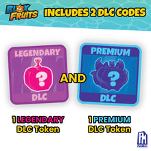 Load image into Gallery viewer, BLOX FRUITS – Collector Bundle: Diamond | Mystery Plush, 2 Minifigures, 2 DLC Tokens, Cards, Poster &amp; More | 11 Items Total | Officially Licensed
