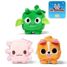 Load image into Gallery viewer, PET SIMULATOR - Plush Pouch Keychains 3-Pack (3&quot; Tall) [Includes DLC]
