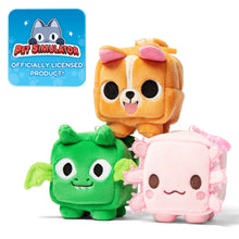 Load image into Gallery viewer, PET SIMULATOR - Plush Pouch Keychains 3-Pack (3&quot; Tall) [Includes DLC]
