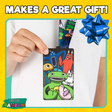 Load image into Gallery viewer, GARTEN OF BANBAN – Lanyard with Silicone Charm &amp; ID Badge Holder | Breakaway Clip | Student ID Holder | Officially Licensed
