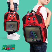Load image into Gallery viewer, GARTEN OF BANBAN – Banban Backpack w/ Lenticular Pocket | 16&quot; Tall Bag w/ Tablet Sleeve &amp; Drink Pouch | Back-to-School Accessory | School Supplies | Officially Licensed
