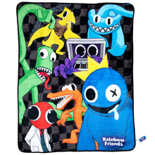 Load image into Gallery viewer, RAINBOW FRIENDS - Monsters Fleece Blanket (50 x 60&quot;)
