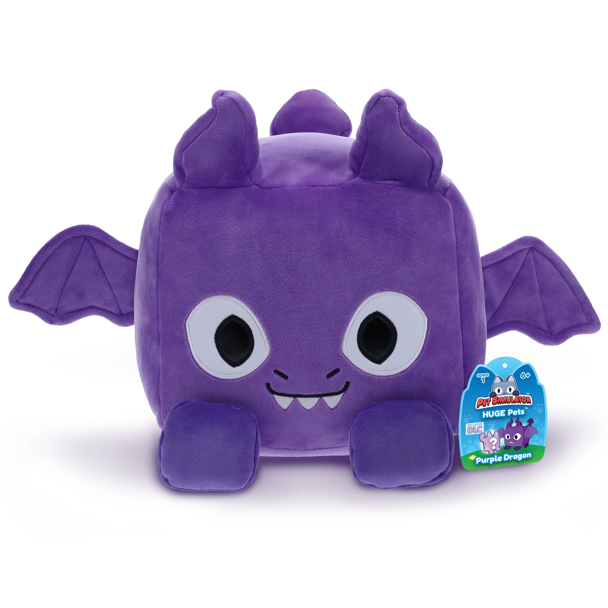 PET SIMULATOR - Purple Dragon HUGE Pet Plush (8.5