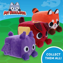 Load image into Gallery viewer, PET SIMULATOR - Purple Dragon HUGE Pet Plush (8.5&quot; Tall, Series 1) [Includes DLC]
