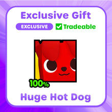 Load image into Gallery viewer, PET SIMULATOR - Hot Dog HUGE Pet Plush (8.5&quot; Tall, Series 1) [Includes DLC]
