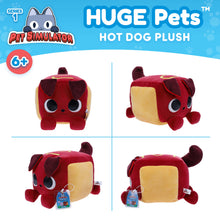 Load image into Gallery viewer, PET SIMULATOR - Hot Dog HUGE Pet Plush (8.5&quot; Tall, Series 1) [Includes DLC]
