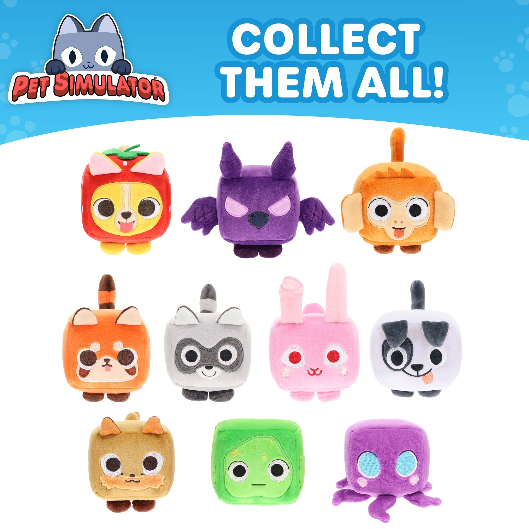PET SIMULATOR - Mystery Pet Treasure Plush 2-Pack (4