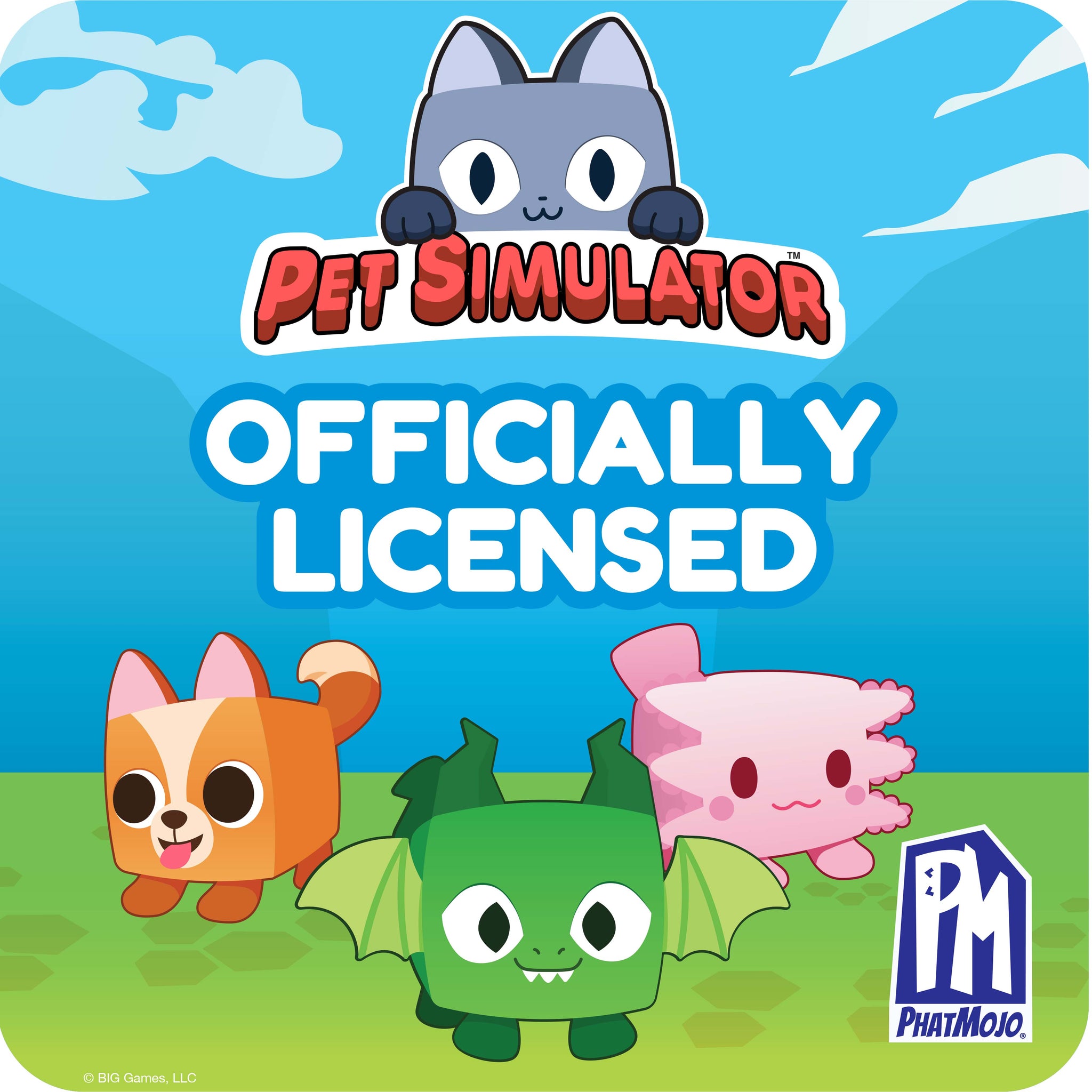 Epic Drops PET SIMULATOR - Mystery Pet Treasure Plush 2-Pack (4